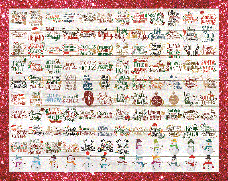 Bundle 1000+ Merry Christmas Xmas SVG/PNG, Merry Christmas Clipart, Vector Silhouette and Cricut download, Xmas Fonts, Digital Download 908921213