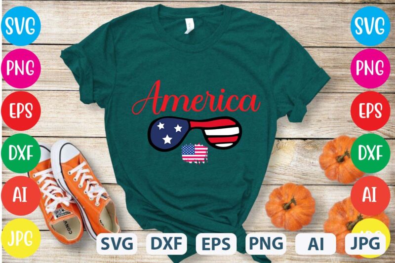 America svg vector for t-shirt