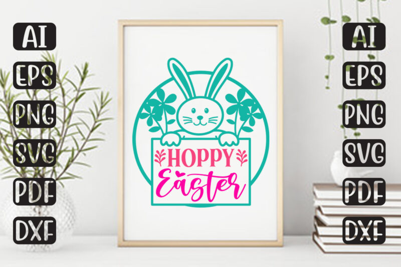 Happy Easter – Easter T-shirt And SVG Design