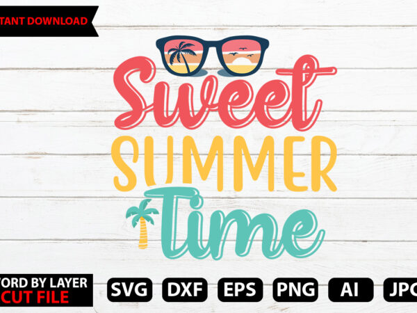 Sweet summer time t-shirt,hello summer tshirt design, png download, t shirt graphic, png download, digital download, sublimation