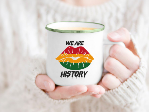 Black history month we are history svg files t shirt template