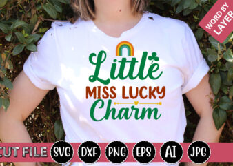 Little Mister Lucky Charm SVG Vector for t-shirt