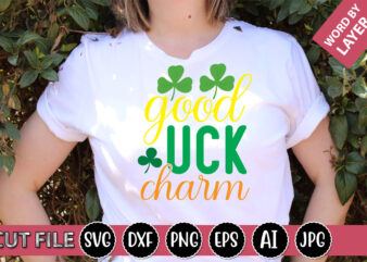 Good Luck Charm SVG Vector for t-shirt