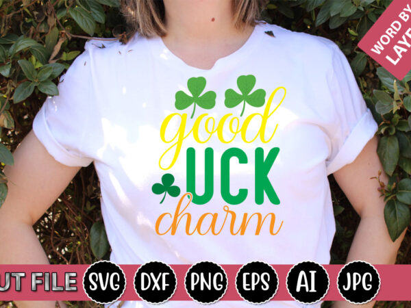 Good luck charm svg vector for t-shirt