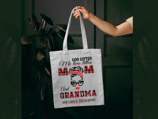 Mom & grandma gift idea svg files t shirt designs for sale