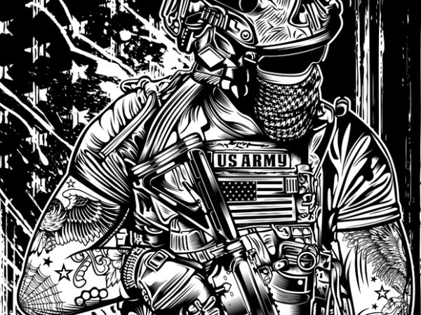 Us-army illustration graphic design