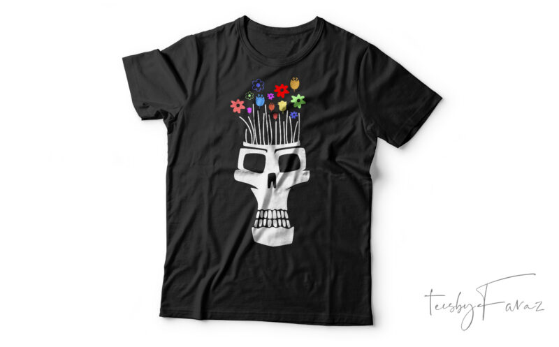 Bundle of 25 skull art t shirt designs for sale