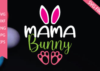 mama bunny t shirt designs for sale