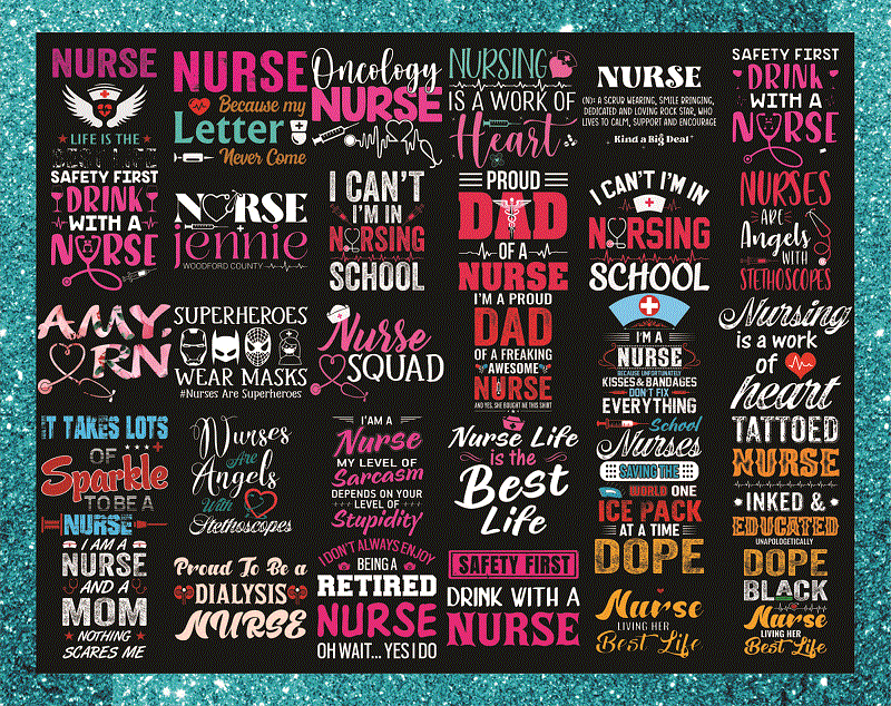 – Bundle 66 Huge T-shirt Png, Huge T-shirt Png Designs, Nurse Quotes Png, Nurse Sayings Png, Nurse Pack, Transparent, digital Png files 861720011