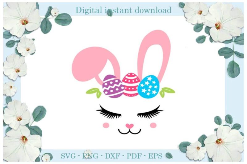 Easter Bunny Image Gift Ideas Diy Crafts Bunny Svg Files For Cricut, Easter Sunday Silhouette Quote Sublimation Files, Cameo Htv Files