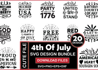 4th Of July SVG Design Bundle