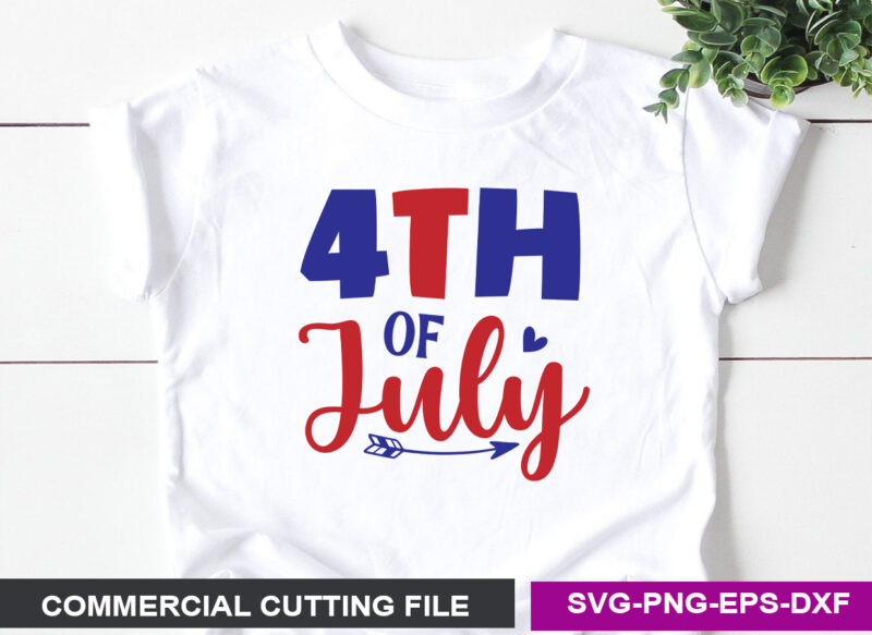 4th July SVG T shirt Design Bundle