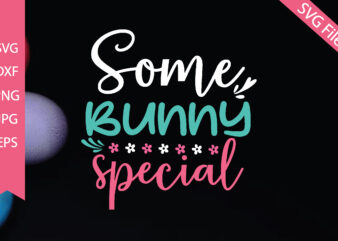 Some bunny special t shirt template vector