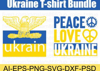 Ukraine T-shirt bundle