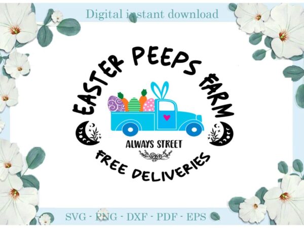 Easter day gifts easter peeps farm diy crafts peeps farm svg files for cricut, easter sunday silhouette trending sublimation files, cameo htv print vector clipart