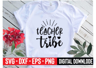teacher tribe t shirt designs for sale