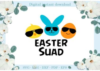 Happy Easter Day Easter Suad Diy Crafts Bunny Svg Files For Cricut, Easter Sunday Silhouette Easter Basket Sublimation Files, Cameo Htv Print