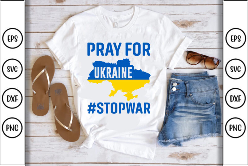 Ukraine Quotes T shirt Designs Bundle