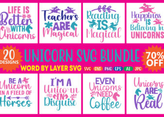 Unicorn Svg Bundle, Unicorn Quote Svg, Girl Svg, Cute Unicorn Svg, Unicorn Head Svg, Unicorn Face Svg, Unicorn Mom Svg, Unicorn Shirt Svg,unicorn bundle svg, bundle svg, unicorn horn, unicorn