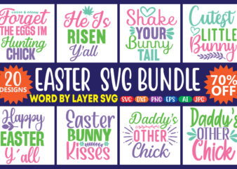 Easter Svg Bundle