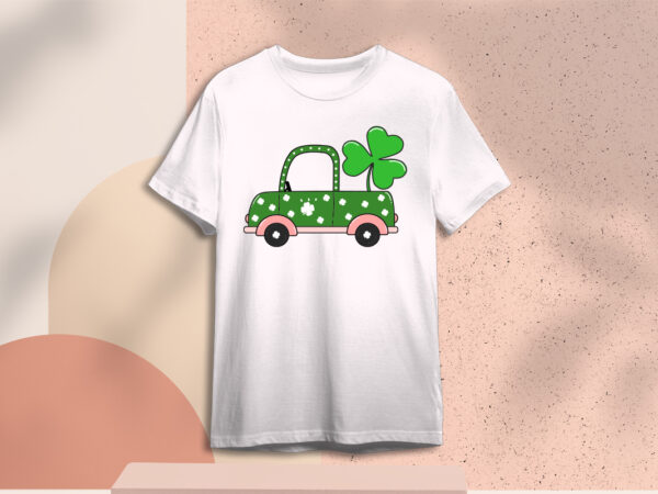 St patricks day leaf clover green truck diy crafts svg files for cricut, silhouette subliamtion files, cameo htv print t shirt template vector St patricks day leaf clover green truck diy crafts svg files for cricut, silhouette subliamtion files, cameo htv print t shirt template vector