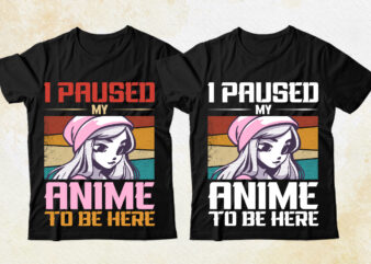 Anime Lover T-Shirt Design