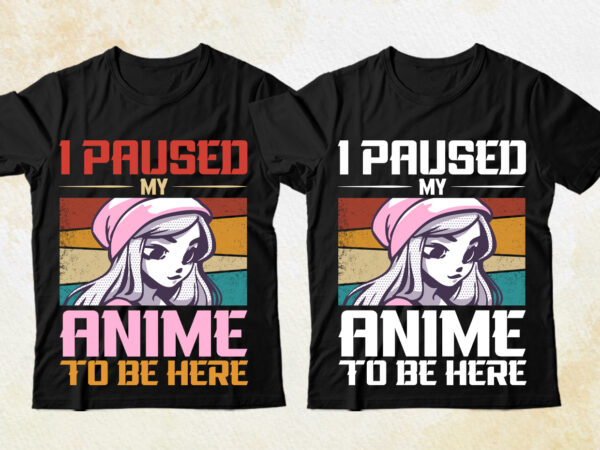 Anime lover t-shirt design