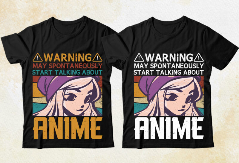 Anime Lover T-Shirt Design 2