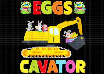 Easter Eggs Cavator Png, Easter Bunny Png, Easter Day Png, Bunny Png