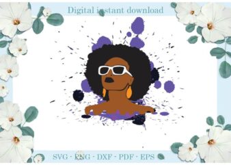 Black Girl Magic Gifts For Her Gifts Diy Crafts Svg Files For Cricut, Silhouette Sublimation Files, Cameo Htv Print