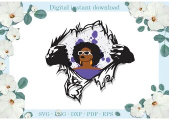 Black Women Power Dripping Gift Ideas Diy Crafts Svg Files For Cricut, Silhouette Sublimation Files, Cameo Htv Print