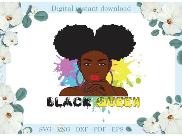 Black girl color pattern gifts for her gifts diy crafts svg files for cricut, silhouette sublimation files, cameo htv print t shirt template
