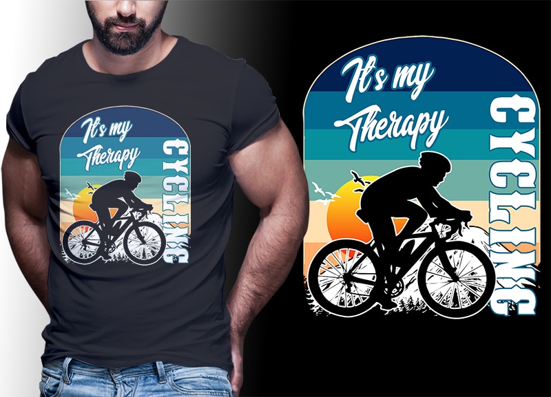 65 BICYCLE PART#02 Vintage Retro Tshirt Designs Bundle Editable