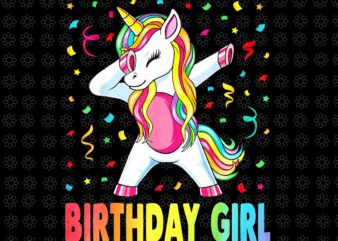 Rainbow Unicorn Birthday Png, Birthday Girl Outfit Png, Unicorn Birthday Png, Unicorn Png