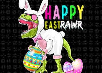 Happy EastRawr Bunny T-rex Dinosaur Png, Easter 2022 Png, Bunny Dinosaur Png, Happy EastRawr Dinosaur Png, Easter Day Png