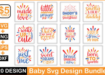 Baby SVG Design Bundle