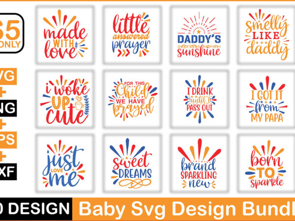 Baby svg design bundle