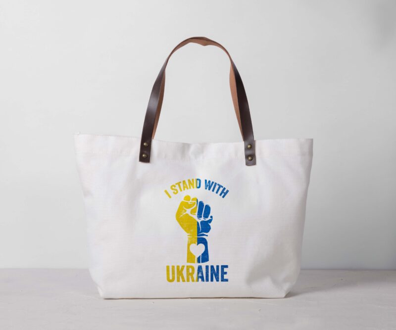 I Stand With Ukraine Heart Tshirt Design