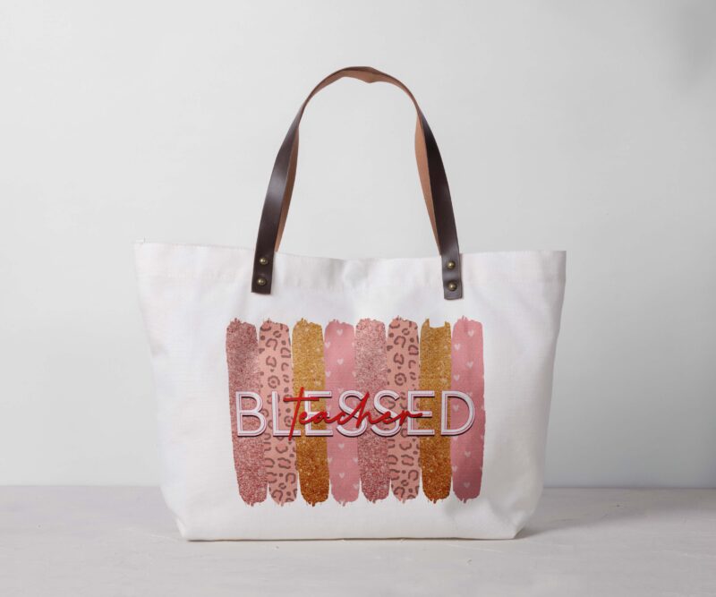 Leopard Blessed Teacher Tshirt Design