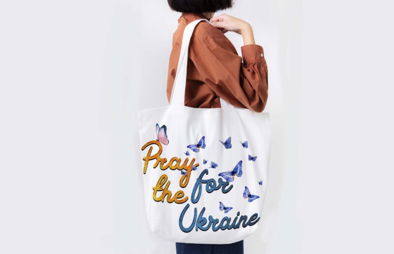 Pray For The Ukraine Tshirt Design