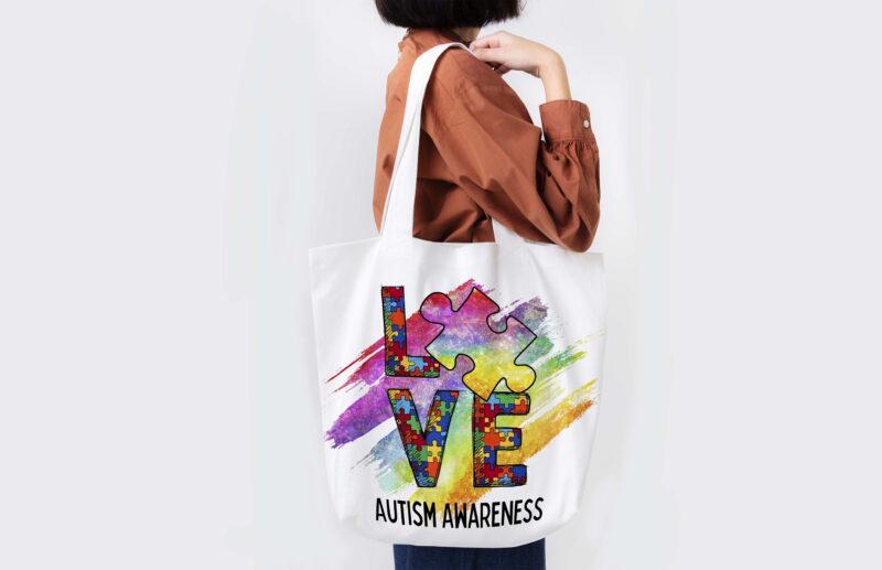 Love Autism Awareness Tshirt Design