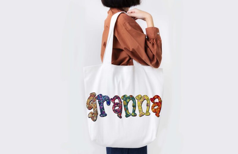 Granna Flower Pattern Tshirt Design