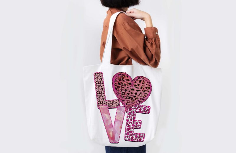 Leopard Love Mother Tshirt Design