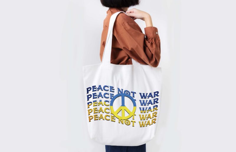 Peace Not War Tshirt Design