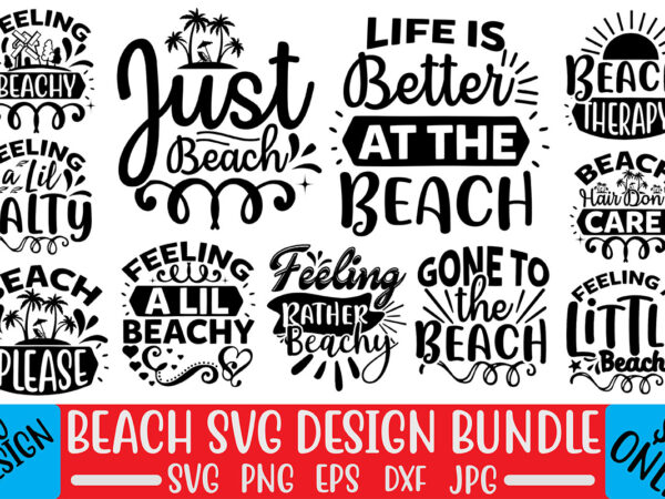 Beach svg design bundle