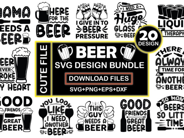 Beer svg design bundle