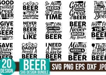 Beer SVG Design Bundle