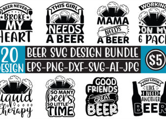 Beer SVG Design Bundle