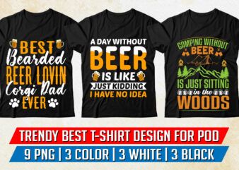 Beer Lover T-Shirt Design