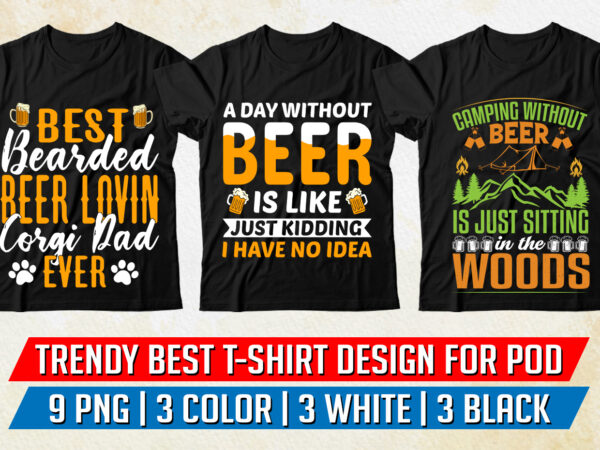 Beer lover t-shirt design